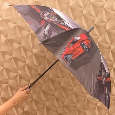 Cars 2 deštník dětský černý