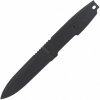 Vega Extrema Ratio 04.1000.0481/BLK SCOUT 2 Black taktický nôž 11,8cm, celočierny, Forprene, Kydex puzdro