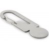 Multifunkčný prívesok na kľúče, sivá Silver