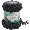 Vlna Alize Puffy Fine Ombre Batik Sivá 7259
