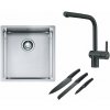 Súprava nerezový drez Franke Box 127.0453.654, kuchynská batéria Franke Atlas 115.0550.427