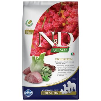 N&D GF Quinoa Dog Digestion Lamb & Fennel 2,5 kg