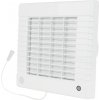 Dalap Ventilátor do kúpeľne s automatickou žalúziou, ťahovým a časovým spínačom Ø 100 mm, výkonnejší motor