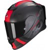 SCORPION prilba EXO-R1 EVO CARBON AIR MG matt black/red - 2XL