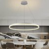 NEDES J4309/W Závesné LED svietidlo s diaľkovým ovládačom 55W, 3000K-6500K, 3700lm, IP20, biela