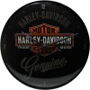 NOSTALGIC ART hodiny HARLEY-DAVIDSON GENUINE black