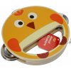Bigjigs Toys tamburína 1ks žltá