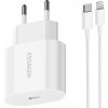 ESSAGER ES-CD30 sada adaptéra s portom USB-C a kábla USB-C na Lightning - 20W - 1 m - biela - možnosť vrátiť tovar ZADARMO do 30tich dní