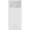 Baseus Bipow powerbanka s digitálním displejem 20000mAh 20W bílá PPBD050302