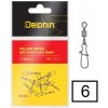 DELPHIN Rolling Swivel with Fastlock Snap BN/6