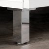Emuca Plastová nožička VAMOS / Lesklý chróm 150 mm