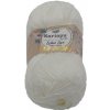 Priadza Lotus Lux 100 g – 010 biela