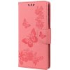 PROTEMIO 46628 ART Peňaženkový kryt Sony Xperia 10 IV 5G BUTTERFLIES ružový