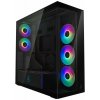 ARCTIC skříň Xtender / E-ATX / 2x120mm ARGB fan / 2xUSB / USB-C / vertical GPU kit / zrcadlové sklo / černá ACPCC00019A