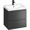 Cersanit Moduo Skříňka s umyvadlem 60 cm, antracit S801-486-DSM