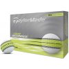 TaylorMade Tour Response Stripe Golf Balls 2025 Neon Yellow
