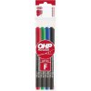 ICO OHP F 4ks zmiešané farby 0,5mm permanentný popisovač ICO