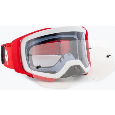 Cyklistické okuliare Fox Racing Airspace Core fluorescenčná červená/dymová
