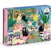 Glamour Cats 1000 Piece Puzzle (Galison)(Puzzle)