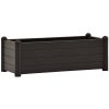 STEFANPLAST Kvetináč, vyvýšený záhon ITALIA 100x43x35cm antracit