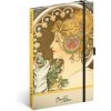 Notes Alfons Mucha Pero tečkov PRESCO