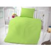Kvalitex obliečky do detskej postieľky svetlo zelené 90 x 135 cm 45 x 60 cm