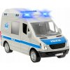 POLÍCIA POLICAJNÉ AUTO POLICAJNÉ VOZIDLO POĽSKÝ NÁPIS SVETLO