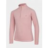 4F HJZ22-JBIDP001 LIGHT PINK Detské fleecové tričko EU 122/128
