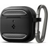 Pouzdro na sluchátka Spigen Rugged Armor, matte black - AirPods 4 (ACS08642)
