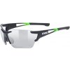 Okuliare Uvex sportstyle 803 race V black green s1-3