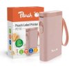 PEACH PE110 - tlačiareň samolepiacich štítkov, nabíjacia, ružová
