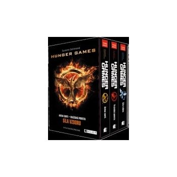 HUNGER GAMES – komplet 1.-3.díl - box - Suzanne Collins