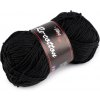 Bavlnená pletacia priadza Re-Cotton 50 g - 1 ks 11 (81001) čierna
