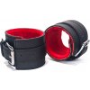 Devil Sticks Hand Cuffs Grain Leather black