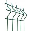 EKOfence Zváraný plotový panel 3D ZnPVC 2500x1530x4mm zelená 12868