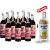 Aronia vom Langlebenhof 100 % BIO šťava z arónie - jarabina čierna, Demeter, 12x 750 ml + 1x BIO organický zázvorový koncentrát Classic, 500 ml ZDARMA