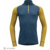Devold DUO ACTIVE MERINO 205 Zip Neck tričko, flood/arrowwood XL