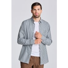 Gant košela Reg Broadcloth stripe BD zelená