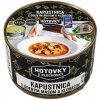 Hotovky z plechovky - Kapustová polievka s údeným a klobásou - Veľkosť 800g