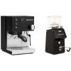 Rancilio Silvia E, black + Ascaso H64, black