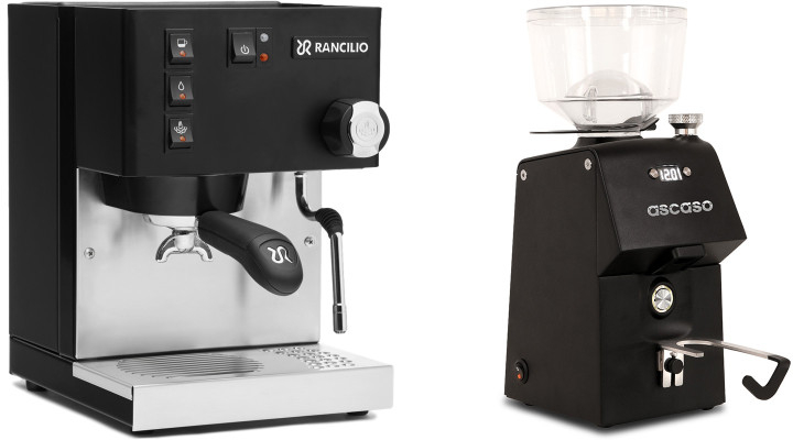 Set Rancilio Silvia E + Ascaso H64