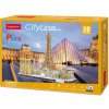 CubicFun 3D puzzle CityLine panorama Paříž 114 ks