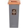 Igotrend, 723006 Kôš na triedený odpad 75 l, FIT BIN sivo/hnedý