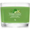 Yankee Candle Vanilla Lime votívna sviečka v skle 37 g