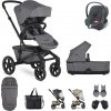 EASYWALKER Jimmey Travel Set XXL + Aton B2 i-Size iris grey 2024