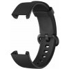 Mobilly remienok pre Mi watch lite, silikónový, čierny 248 DSS-01-M black