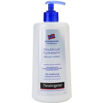 Neutrogena Sensitive hĺbkovo hydratačné telové mlieko pre suchú a citlivú pokožku 400 ml