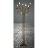 Retro rustikálna stojaca lampa 6 pätíc