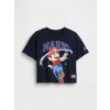 GAP Baby oversize tričko Gap × Super Mario Tmavomodrá 2YRS