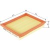 Vzduchový filter S3603 BOSCH 1457433603